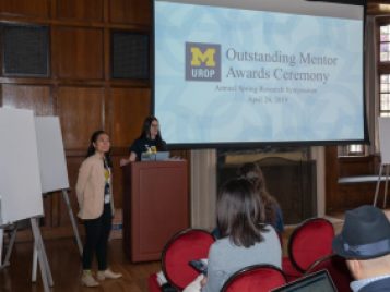 2019 Spring Symposium mentor awards